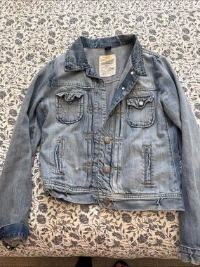 J. Crew Light Wash Denim Jacket - Small
